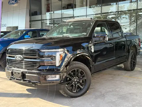 Ford F-150 3.5L Platinum 4x4 nuevo color Negro financiado en cuotas(pie $12.000.000)