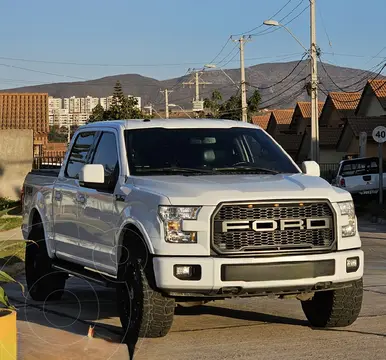 Ford F-150 Lariat 5.0L 4x4 usado (2017) color Blanco precio $26.900.000