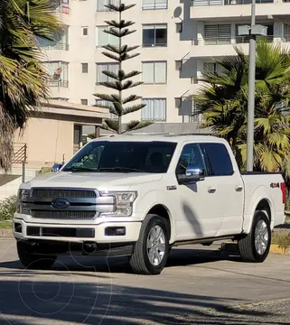 Ford F-150 3.5L Platinum 4x4 usado (2018) color Blanco Oxford precio $27.900.000