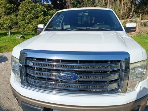 Ford F-150 5.0L Lariat Sport 4x4 usado (2016) color Blanco precio $16.300.000