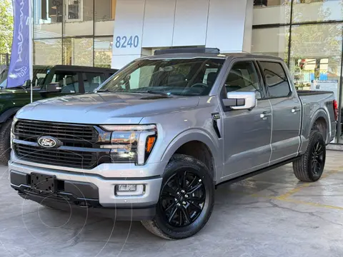 Ford F-150 3.5L Platinum 4x4 nuevo color Plata Metalico financiado en cuotas(pie $13.000.000)