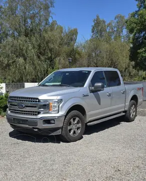 Ford F-150 5.0L XLT CC 4x4 usado (2019) color Gris Plata precio $22.900.000
