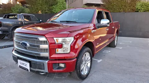 Ford F-150 Platinum 3.5L 4x4 usado (2017) color Rojo precio $24.980.000