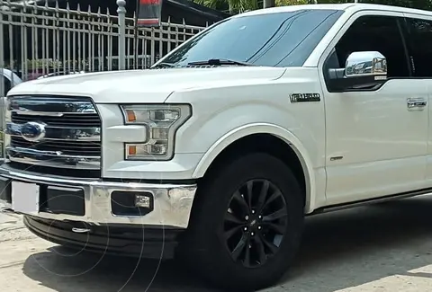 Ford F-150 Lariat XLT Aut usado (2017) color Blanco precio $150.000.000