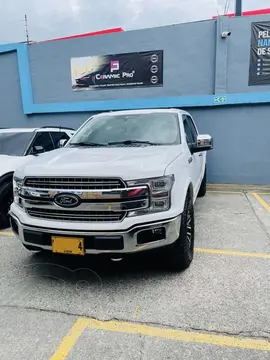 Ford F-150 Lariat Super Crew usado (2018) color Blanco precio $139.000.000