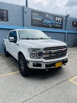 Ford F-150 Lariat Super Crew usado (2018) color Blanco precio $139.000.000