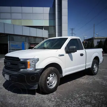 Ford F-150 XL 4x2 3.7L Cabina Regular usado (2019) color Blanco financiado en mensualidades(enganche $98,560 mensualidades desde $10,753)