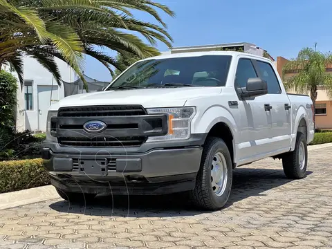 Ford F-150 Doble Cabina 4x4 V8 usado (2020) color Blanco financiado en mensualidades(enganche $109,600)