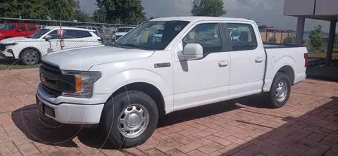 Ford F-150 XL 4x2 3.7L Doble Cabina usado (2019) color Blanco financiado en mensualidades(enganche $110,880 mensualidades desde $12,097)