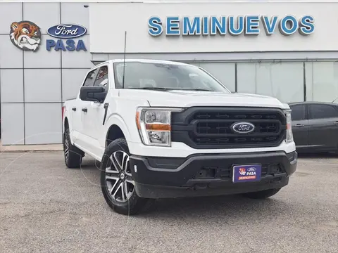 Ford F-150 XL 4x4 5.0L Crew Cabina usado (2022) color Blanco precio $795,000