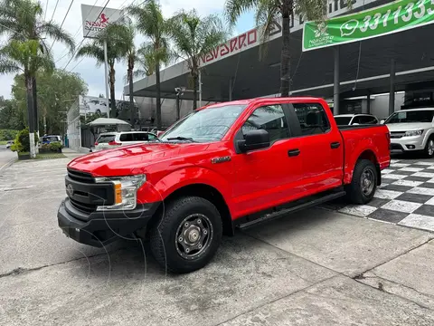 Ford F-150 Doble Cabina 4x2 V6 usado (2018) color Rojo Racing financiado en mensualidades(enganche $122,250 mensualidades desde $10,341)