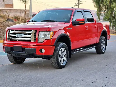 Ford F-150 XL 4x4 5.0L Doble Cabina usado (2011) color Rojo precio $150,000