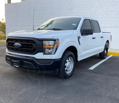 Ford F-150 Doble Cabina 4x2 V6 usado (2023) color Blanco financiado en mensualidades(enganche $143,220 mensualidades desde $17,420)