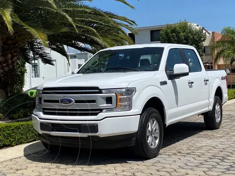 Ford F-150 Doble Cabina 4x4 V8 usado (2018) color Blanco financiado en mensualidades(enganche $95,400)