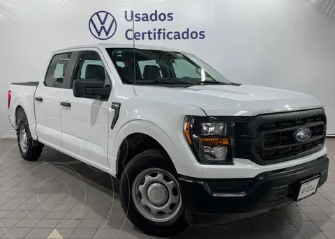 Ford F-150 Doble Cabina 4x2 V6 usado (2023) color Blanco financiado en mensualidades(enganche $177,398 mensualidades desde $16,174)