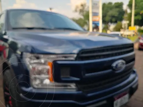 Ford F-150 Doble Cabina 4x2 V6 usado (2018) color Azul Marino precio $578,000