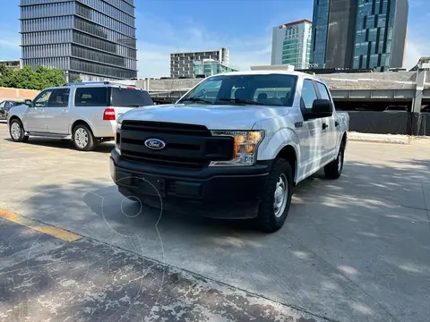 Ford F-150 Doble Cabina 4x2 V6 usado (2019) color Blanco financiado en mensualidades(enganche $119,600 mensualidades desde $15,719)