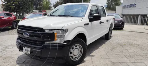 Ford F-150 Doble Cabina 4x4 V8 usado (2018) color Blanco Oxford financiado en mensualidades(enganche $153,895 mensualidades desde $10,983)