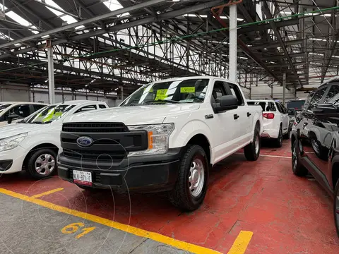 Ford F-150 Doble Cabina 4x4 V8 usado (2019) color Blanco Oxford financiado en mensualidades(enganche $92,250 mensualidades desde $8,300)
