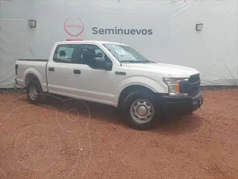Ford F-150 XL 4x4 5.0L Crew Cabina usado (2018) color Blanco precio $449,000