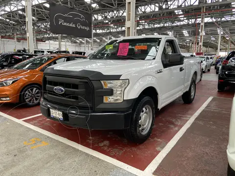 Ford F-150 XL 4x2 3.7L Cabina Regular usado (2016) color Blanco Oxford financiado en mensualidades(enganche $75,000 mensualidades desde $6,500)