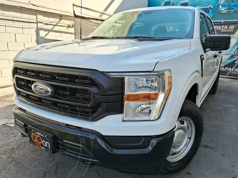 Ford F-150 Doble Cabina 4x4 V8 usado (2022) color Blanco financiado en mensualidades(enganche $202,195 mensualidades desde $15,462)