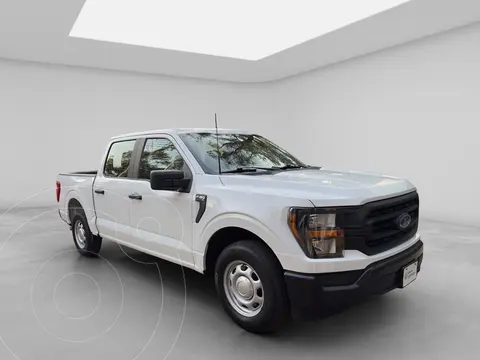 Ford F-150 Doble Cabina 4x2 V6 usado (2023) color Blanco financiado en mensualidades(enganche $177,398 mensualidades desde $16,174)