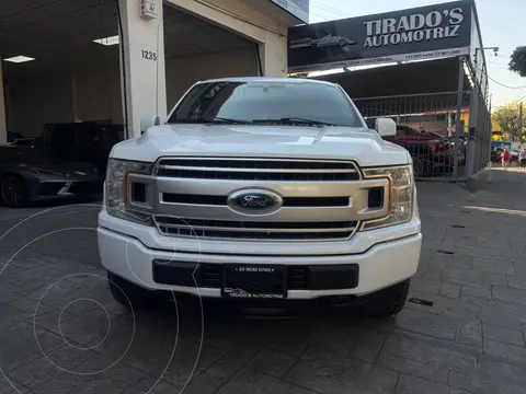 Ford F-150 Doble Cabina 4x4 V8 usado (2020) color Blanco financiado en mensualidades(enganche $126,000 mensualidades desde $18,743)