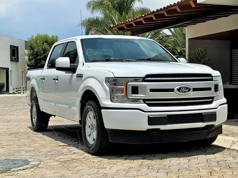 Ford F-150 Doble Cabina 4x4 V8 usado (2020) color Blanco Oxford financiado en mensualidades(enganche $115,600)