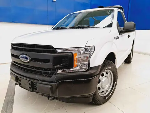 Ford F-150 XL 4x4 3.7L Cabina Regular usado (2018) color Blanco financiado en mensualidades(enganche $119,628 mensualidades desde $9,852)