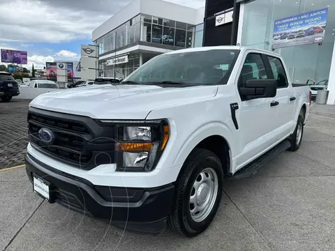 Ford F-150 Doble Cabina 4x2 V6 usado (2023) color Blanco financiado en mensualidades(enganche $156,200 mensualidades desde $17,716)