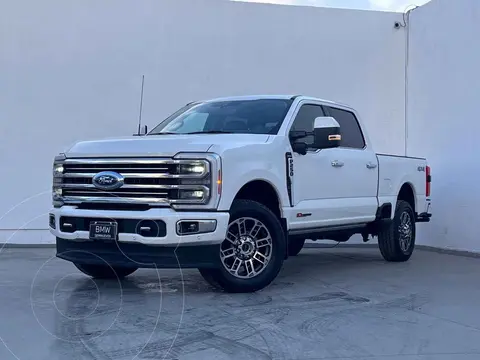 Ford F-250 Limited usado (2023) color Blanco financiado en mensualidades(enganche $360,580 mensualidades desde $35,571)