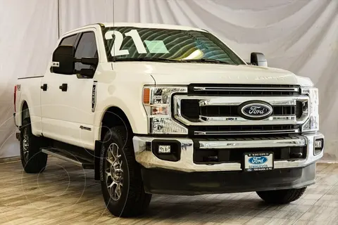 Ford F-250 SUPER DUTY CREW CAB DIESEL 4X4 usado (2021) color Blanco precio $1,150,000