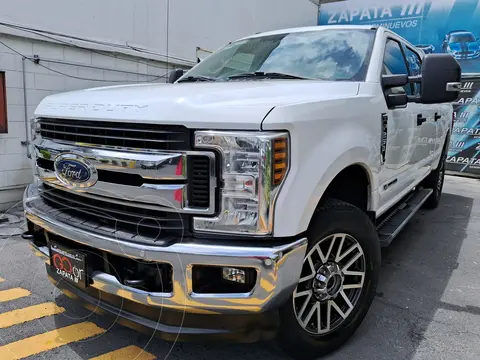 Ford F-250 Super Duty 6.7L Doble Cabina Diesel 4x4 Aut usado (2019) color Blanco financiado en mensualidades(enganche $250,428 mensualidades desde $19,150)