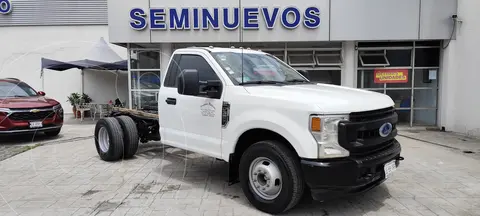 Ford F-350 XL usado (2022) color Blanco Oxford financiado en mensualidades(enganche $235,332 mensualidades desde $17,040)