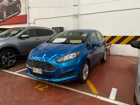 Ford Fiesta Hatchback SE usado (2015) color Azul financiado en mensualidades(enganche $52,500 mensualidades desde $4,500)