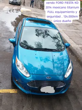 Ford Fiesta Kinetic Sedan Titanium usado (2014) color Azul precio u$s10.500