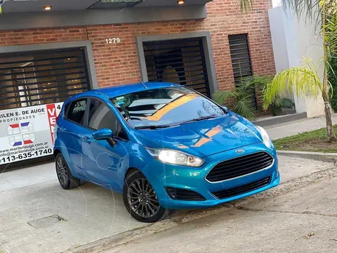 Ford Fiesta Kinetic S Plus usado (2015) color Azul precio $3.000.000