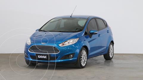 Ford Fiesta Kinetic SE usado (2017) color Celeste precio $1.400.000