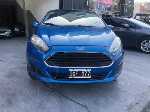 Ford Fiesta Kinetic S usado (2015) color Azul Mediterraneo precio $3.850.000