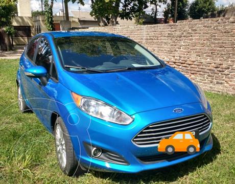 foto Ford Fiesta Kinetic SE Plus usado (2014) color Azul Mediterráneo precio $1.100.000