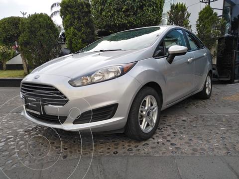 Ford Fiesta Sedan SE Aut usado (2019) color Plata financiado en mensualidades(enganche $52,500)
