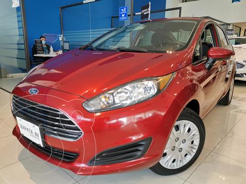 Ford Fiesta Sedan S usado (2017) color Rojo Rubi precio $214,000