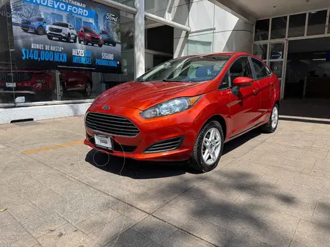 Ford Fiesta Sedan SE Aut usado (2018) color Rojo financiado en mensualidades(enganche $49,853 mensualidades desde $5,305)