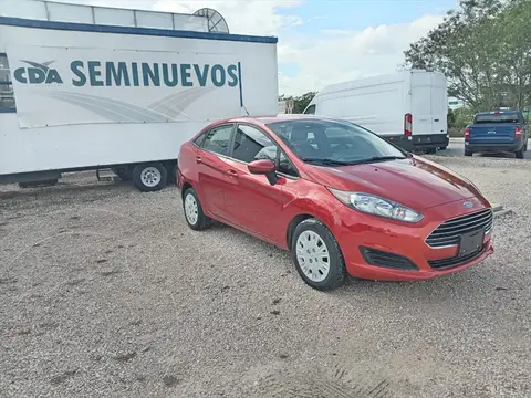 Ford Fiesta Sedan S usado (2019) color Rojo precio $210,000