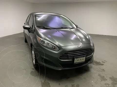 Ford Fiesta Sedan SE Aut usado (2017) color Gris financiado en mensualidades(enganche $33,000 mensualidades desde $6,000)