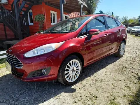 Ford Fiesta  FIESTA  1.6 4P SE PLUS        (KD) usado (2018) color Bordo precio $4.345.000