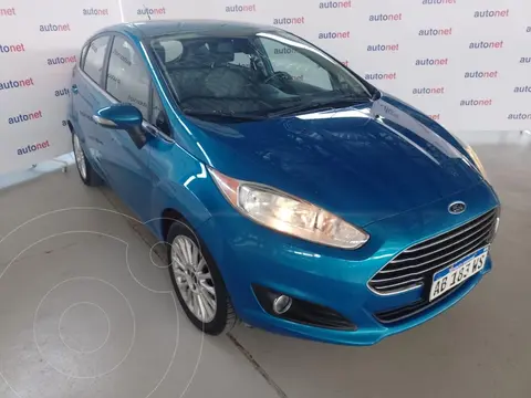 Ford Fiesta  FIESTA  1.6 5P TITANIUM L/14  (KD) usado (2017) color pale_blue precio $18.600.000
