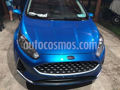 foto Ford Fiesta 1.6L SE usado (2018) color Azul Mediterráneo precio $8.400.000