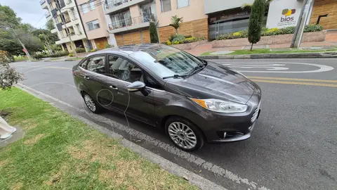 Ford Fiesta Titanium Aut usado (2015) color Gris Nocturno precio $3.600.000
